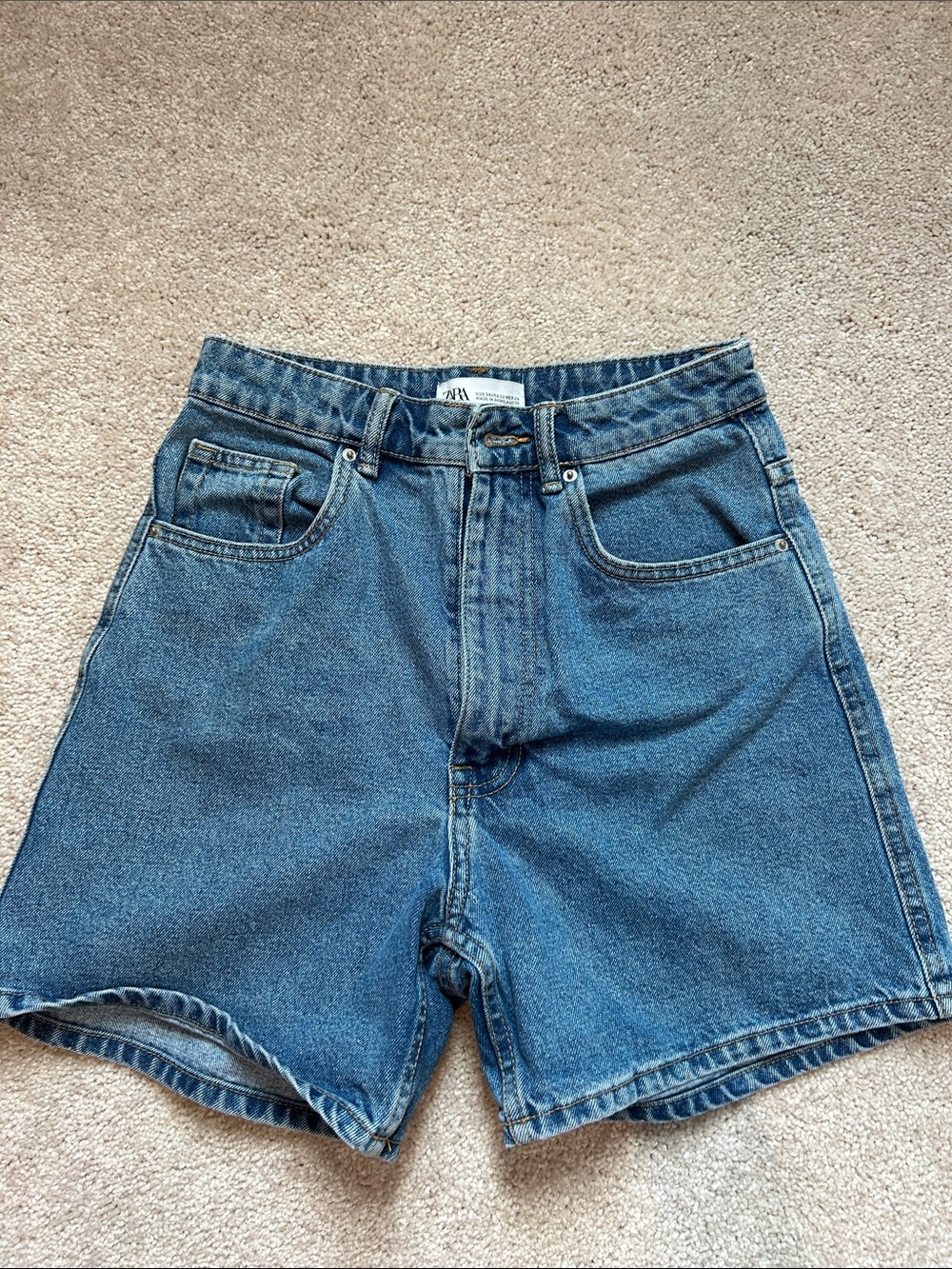 Baggy Denim Jorts
